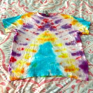 Cute tie dye shirt size youth medium